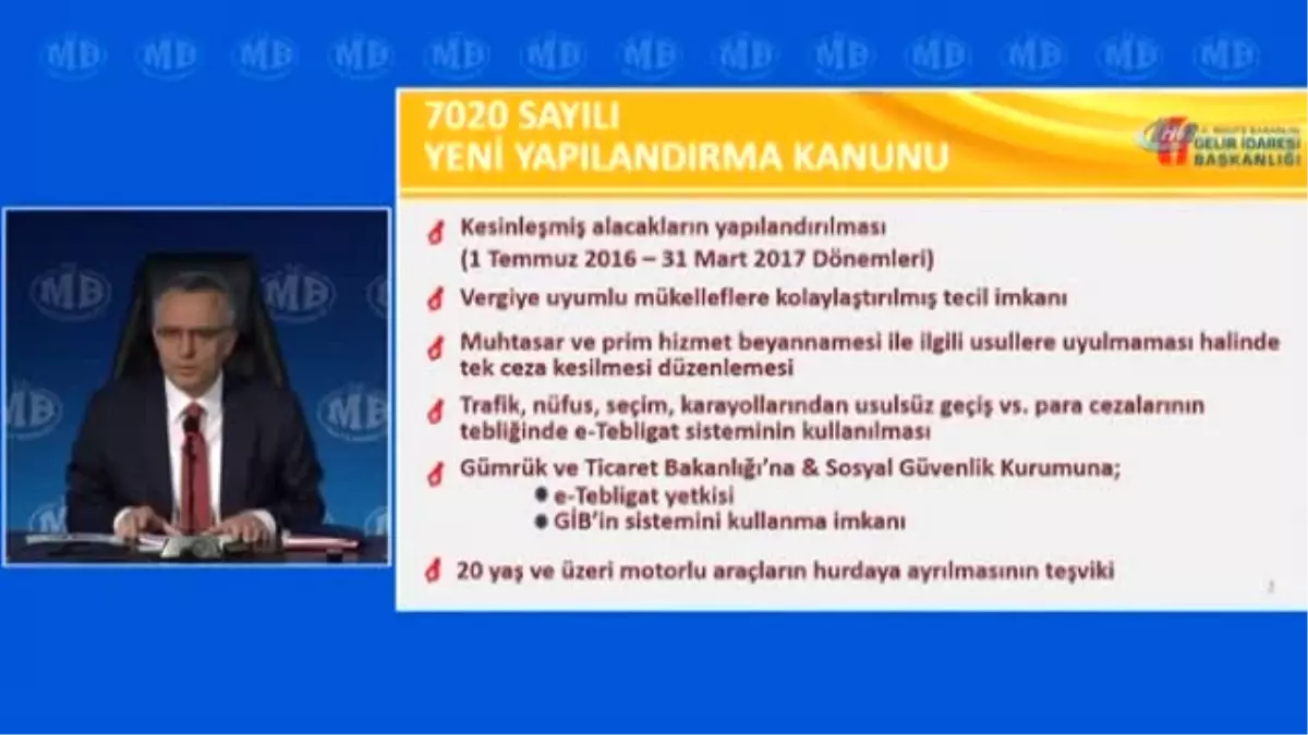 Bakan Ağbal\'dan Yapılandırma Kanunlarına İlişkin Açıklama