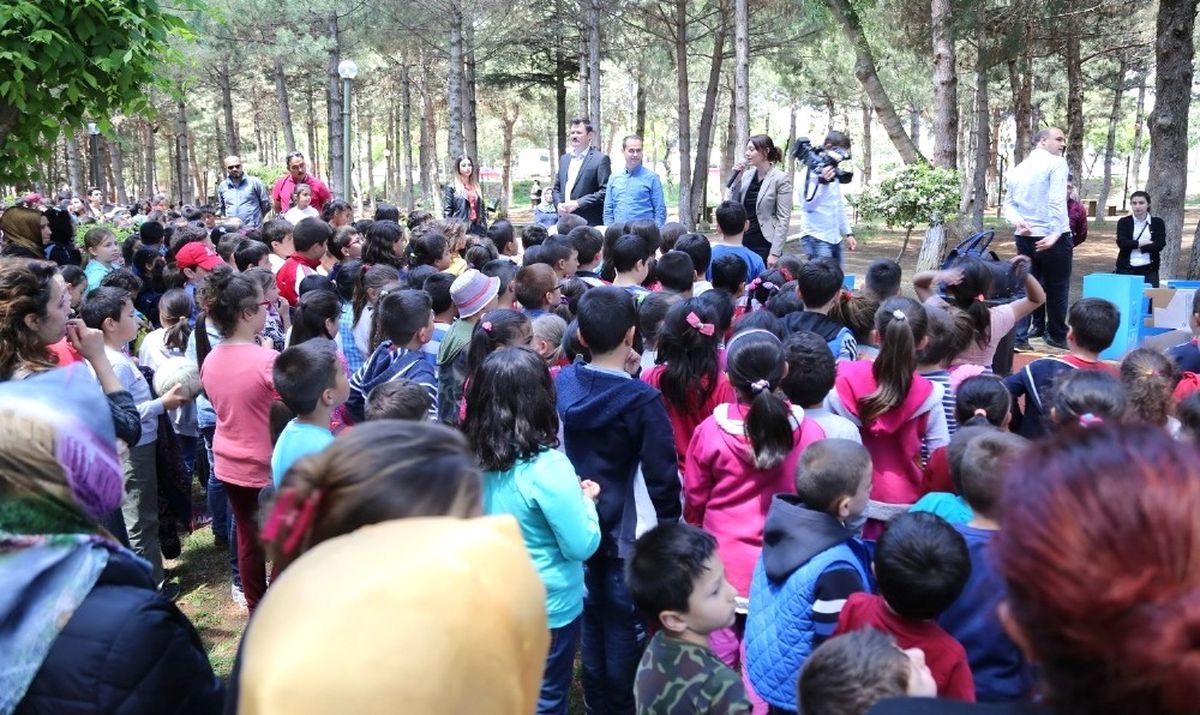 Belediyeden Çocuklarda Çevre Bilinci Etkinliği