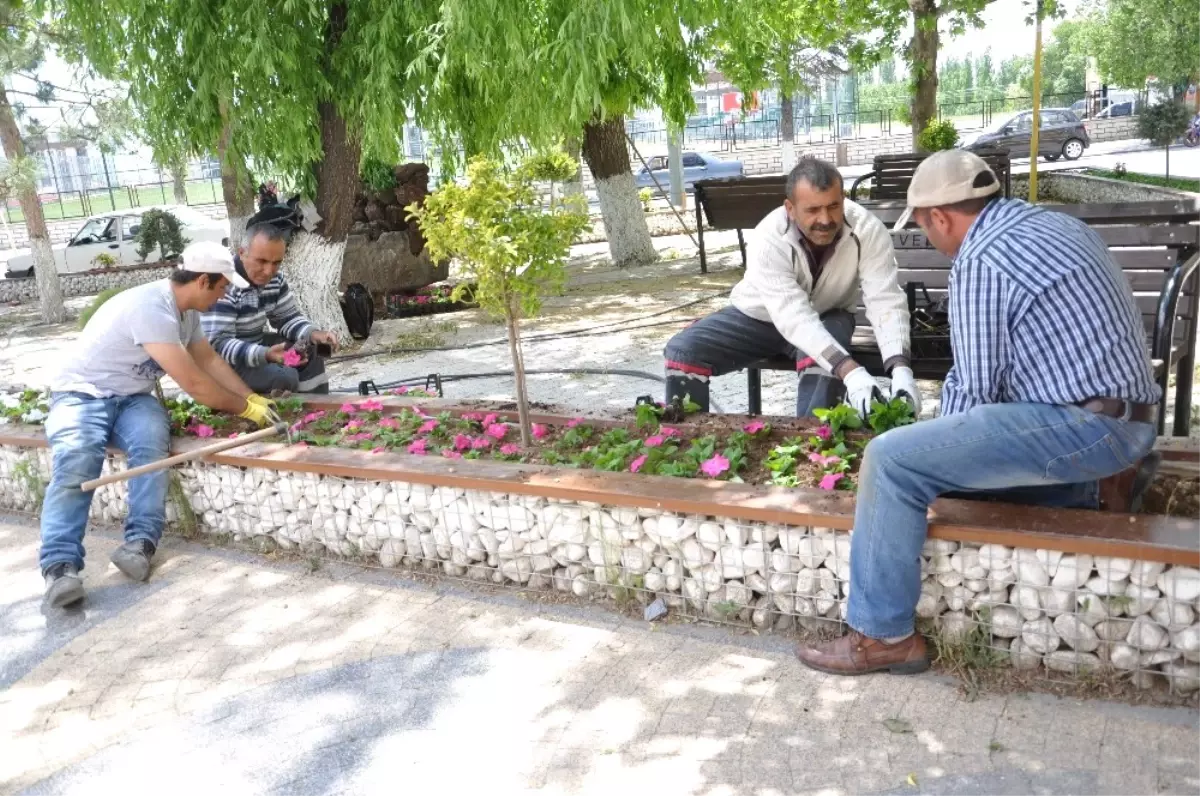 Develi\'de Peyzaj Çalışmaları Devam Ediyor