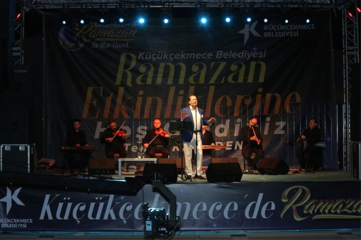 Küçükçekmece\'de Ramazan Etkinlikleri Ahmet Özhan Konseriyle Başladı