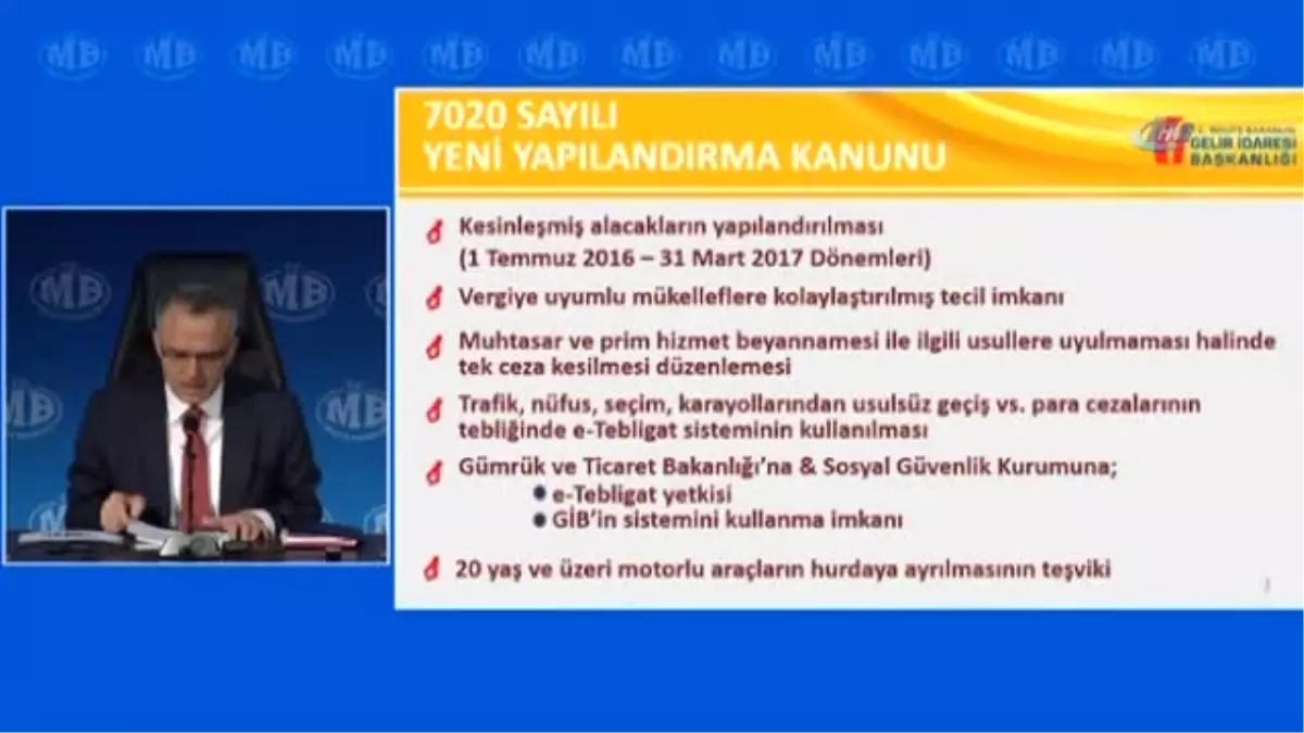 Naci Ağbal: "Motorlu Taşıtlar Vergisi Başta Olmak Üzere Tüm Vergiler ve Bunlara Bağlı Gecikme...