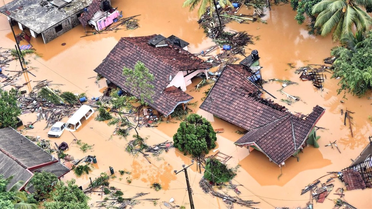 Sri Lanka\'da Sel Sonucu 151 Kişi Hayatını Kaybetti