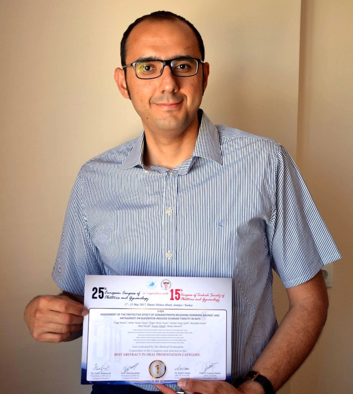 Adü Öğretim Üyesine Avrupa ve Türkiye Birinciliği
