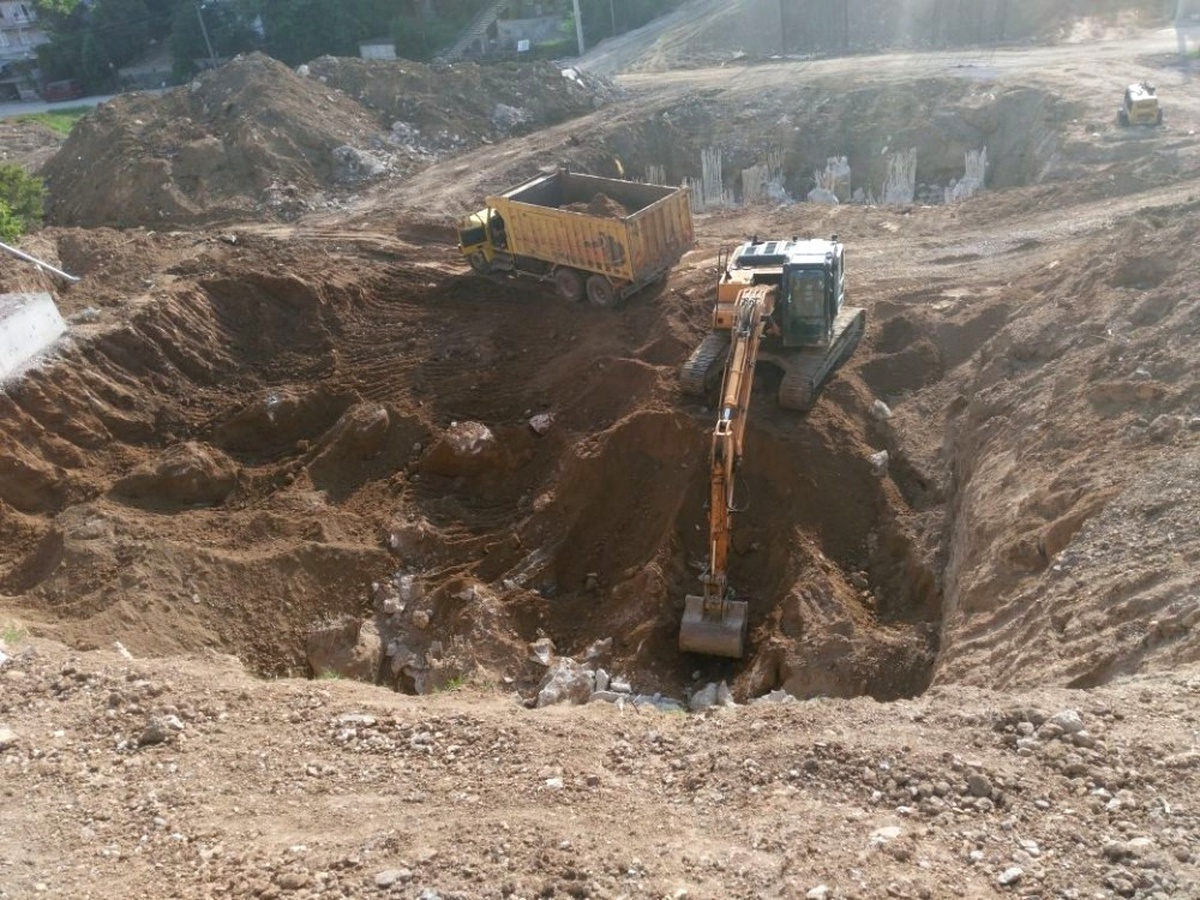 Alternatif Yolda İkinci Viyadük Çalışmaları Sürüyor