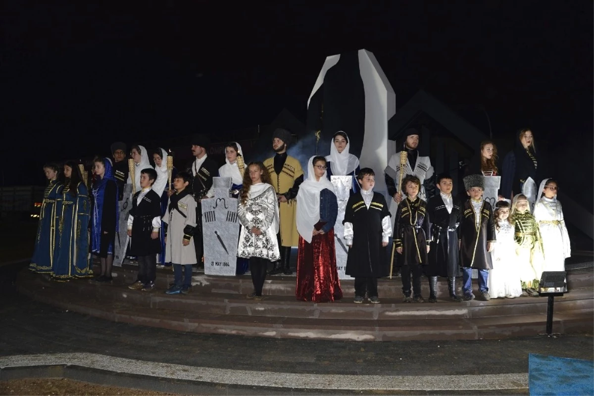 Başkan Ataç, Çerkes Sürgünü Anıtı\'nın Açılışına Katıldı