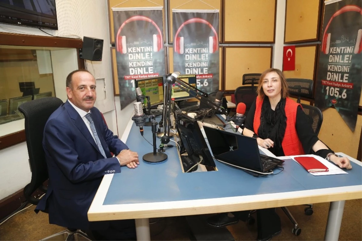 Başkan Duruay, "Trt Kent Radyo Ankara"Nın Konuğu Oldu