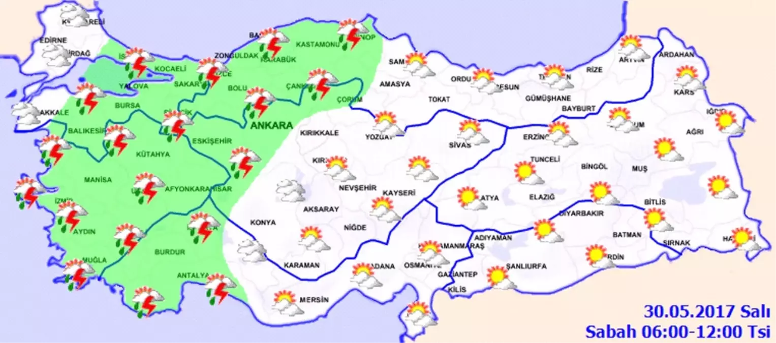 Bugün Hava Nasıl Olacak ?