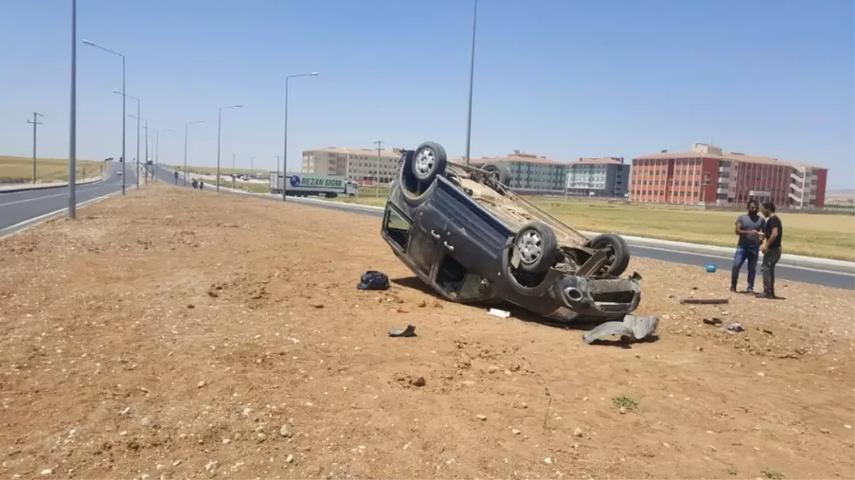 Nusaybin\'de Trafik Kazası: 1 Yaralı