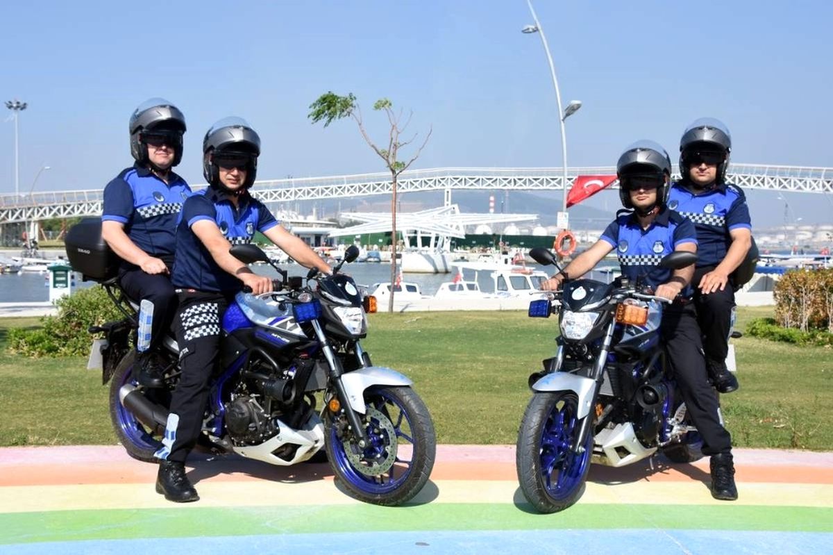 Aliağa\'da Motorize Zabıta Mesaiye Başladı