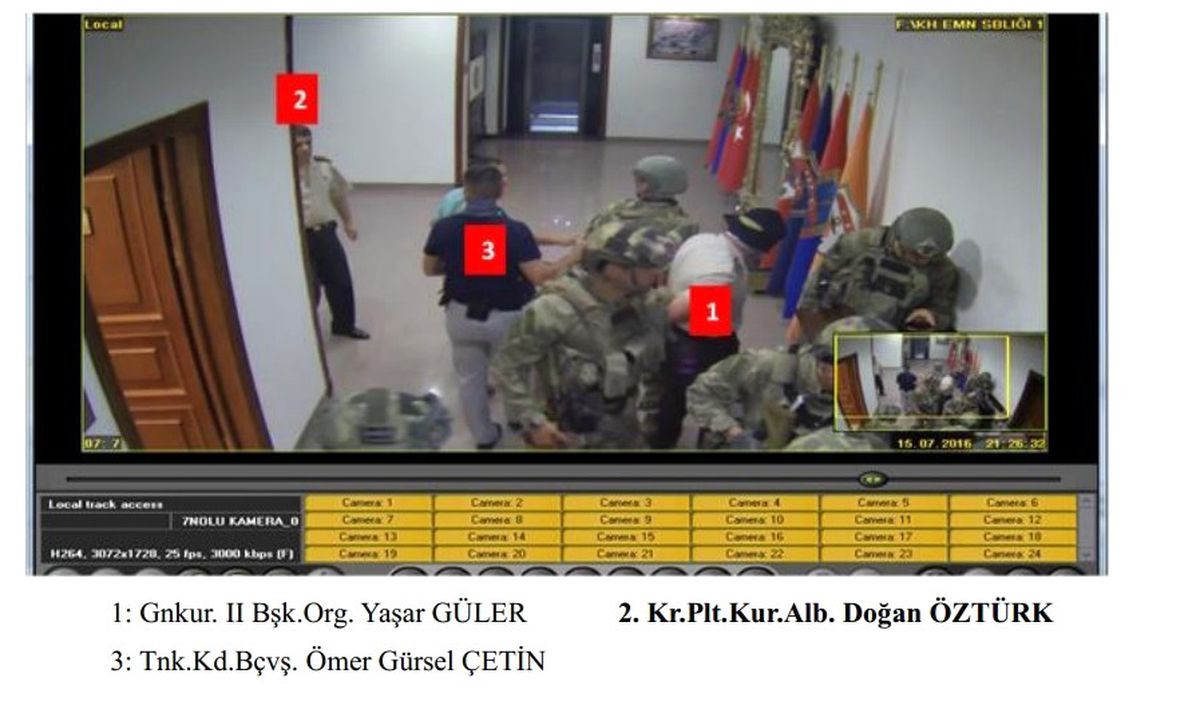 Darbe Sanığı Öztürk\'ten Yaşar Güler\'in Derdest Edilme Anına Ait Fotoğraflara Kaçamak Cevap