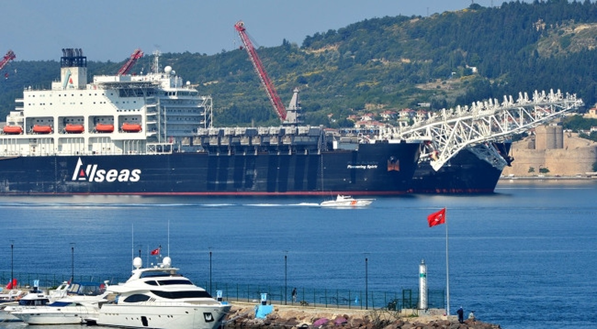 Dha İstanbul - (Canlı Yayın) Dev Gemi İstanbul Boğazı\'na Girdi (1)