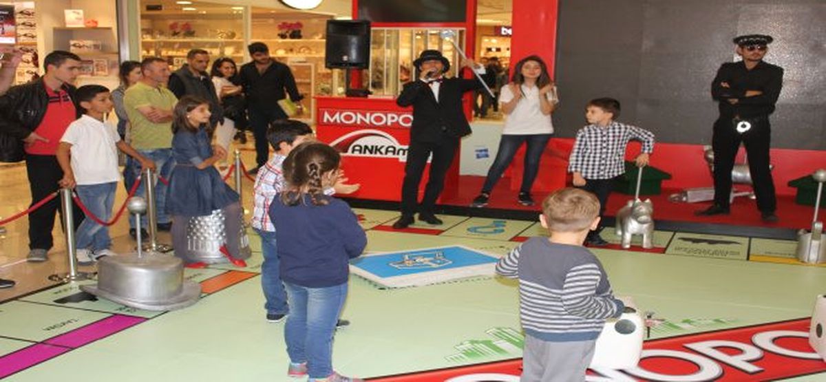 İzmir\'de Bir AVM\'ye Dev Monopoly Alanı Kurulacak