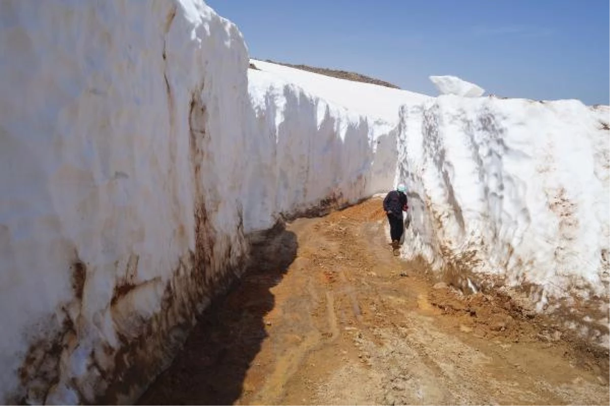 Konya\'da Mayıs Ayında Kar Tüneli