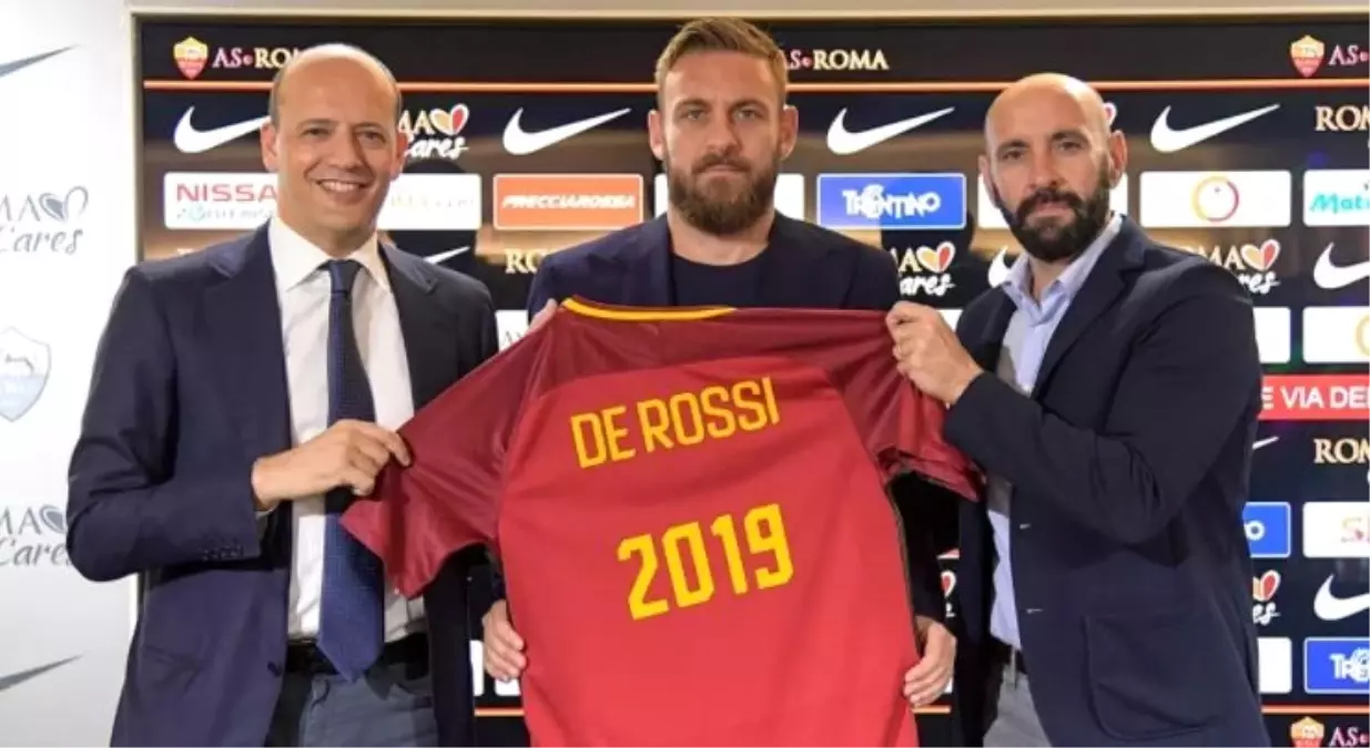 Roma, Daniele de Rossi ile 2019 Kadar \'Devam\' Dedi