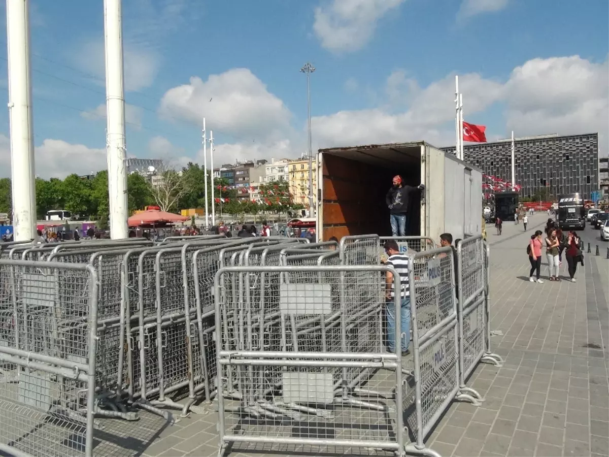 Taksim\'de "Gezi Parkı Olayları Yıldönümü" Önlemleri