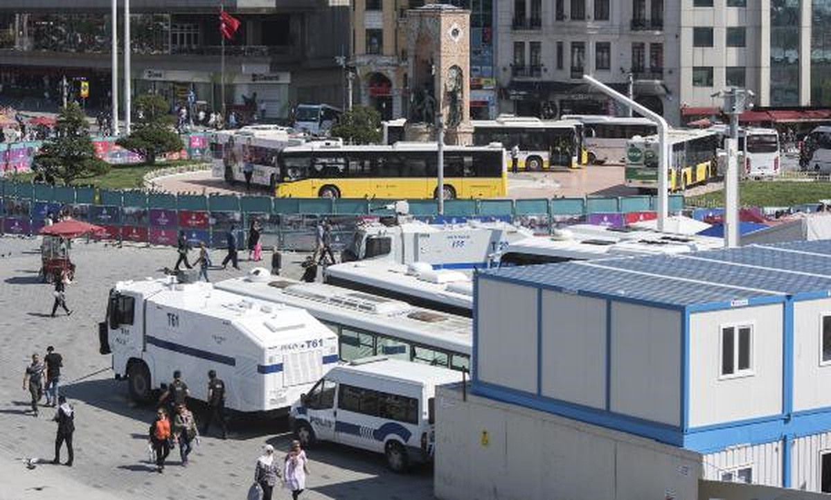 Taksim Meydanı\'nda Güvenlik Önlemleri