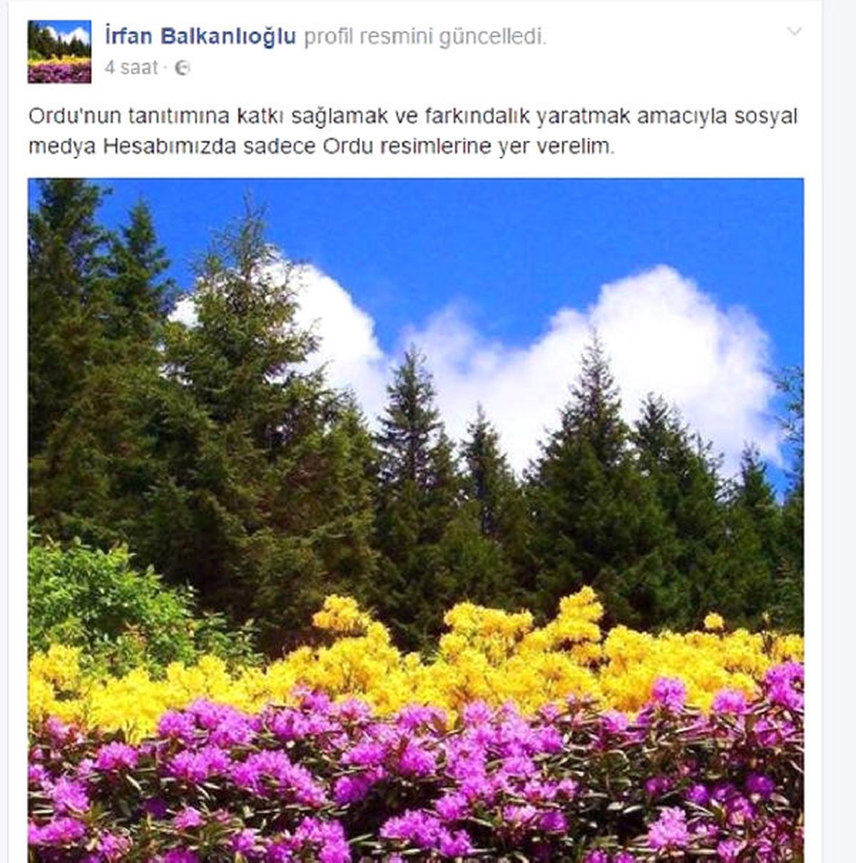 Vali Balkanlıoğlu\'nun Sosyal Medyada Ordu\'yu Tanıtım Atağı