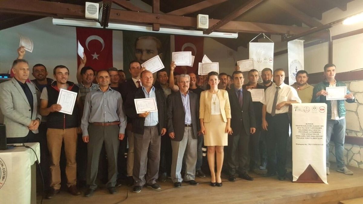 Yeni Operatörler Sertifikalarını Aldı
