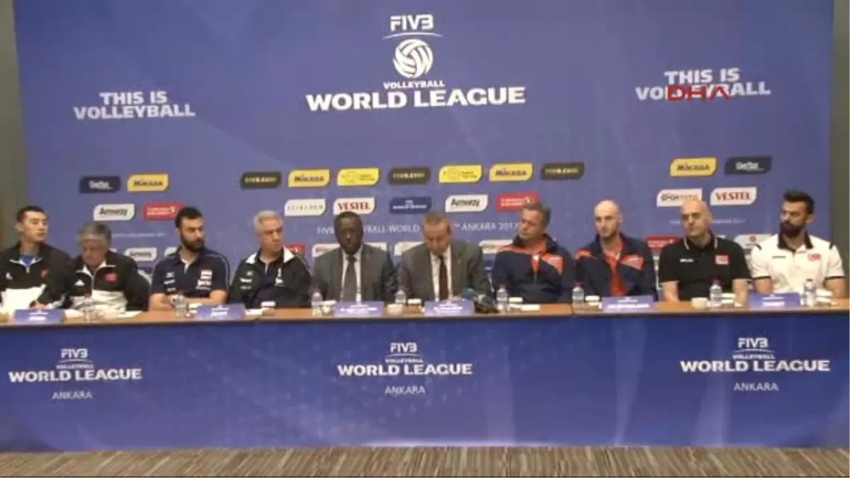 2017 Fıvb World League Basın Toplantısı Yapıldı