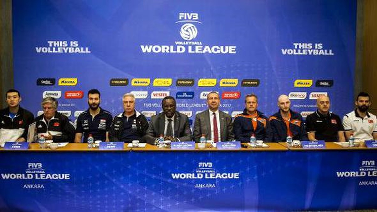 2017 Fıvb World League Basın Toplantısı Yapıldı