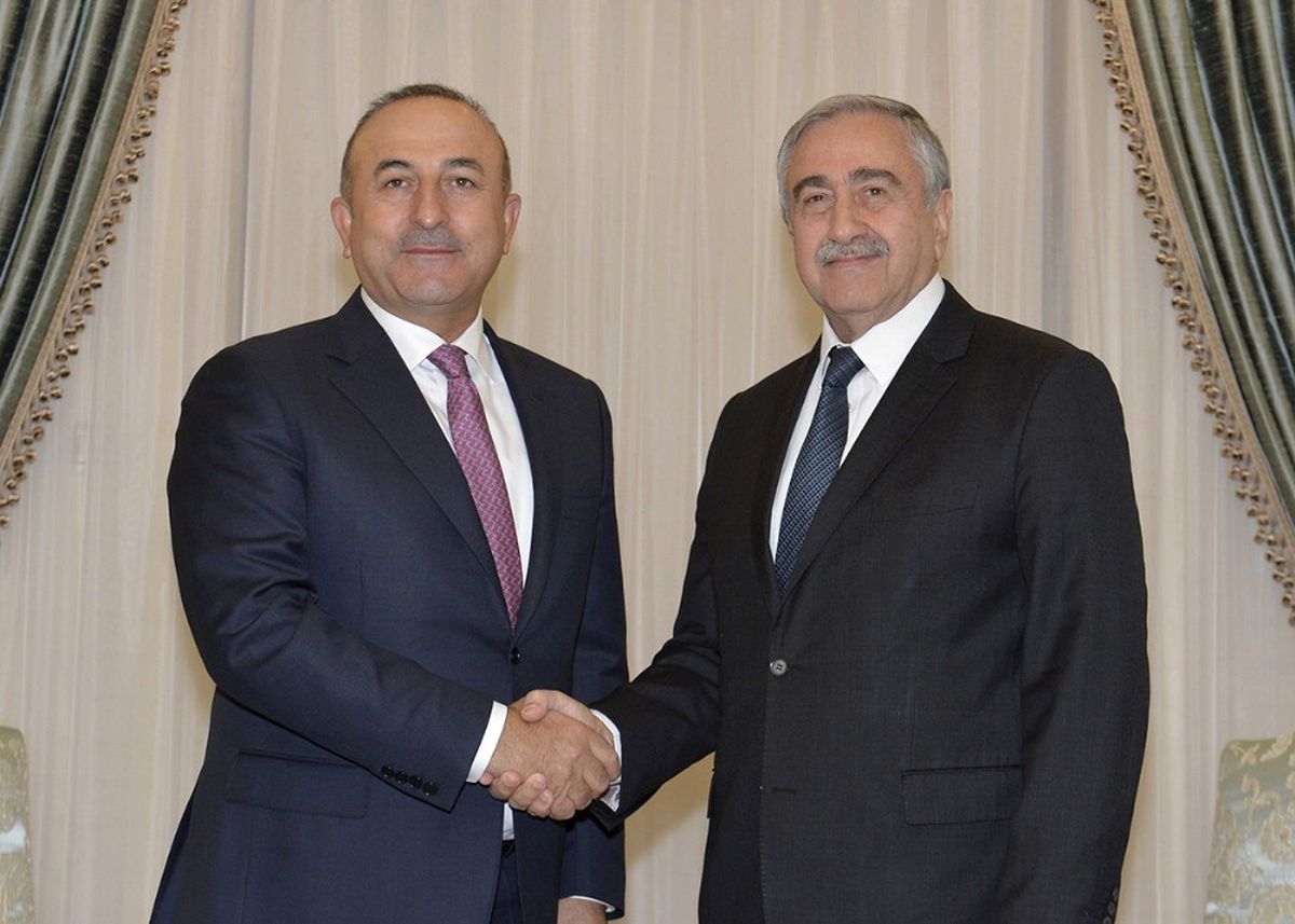 Akıncı Çavuşoğlu\'yla Görüştü