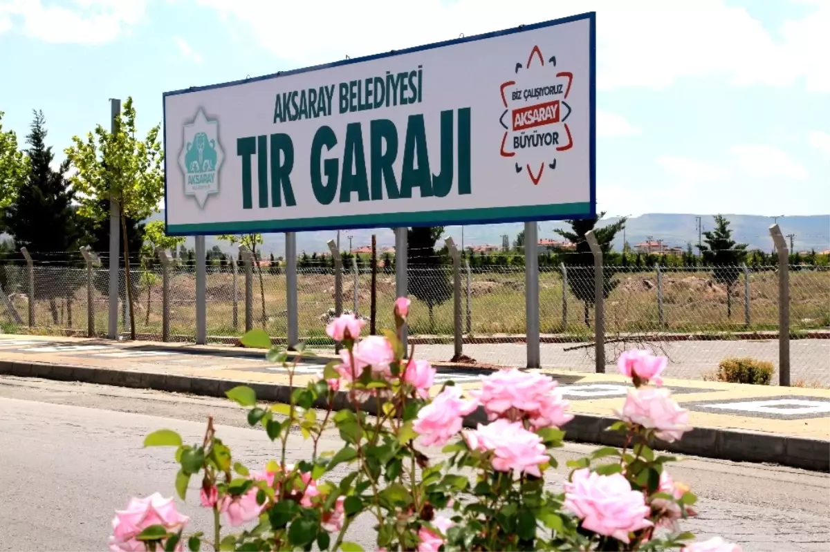 Aksaray Belediyesi\'nden 120 Araçlık Tır Garajı