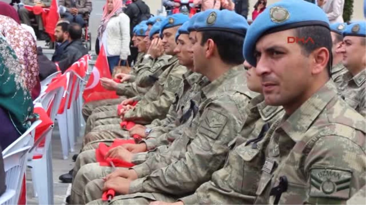 Bolu Helikopter Kazasında Şehit Olan 13 Asker Için Bolu\'da Tören
