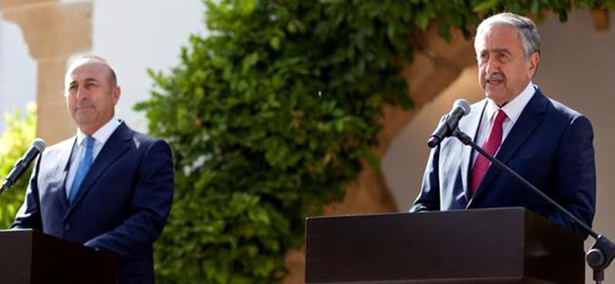 Çavuşoğlu-Akıncı Ortak Basın Toplantısı (1)