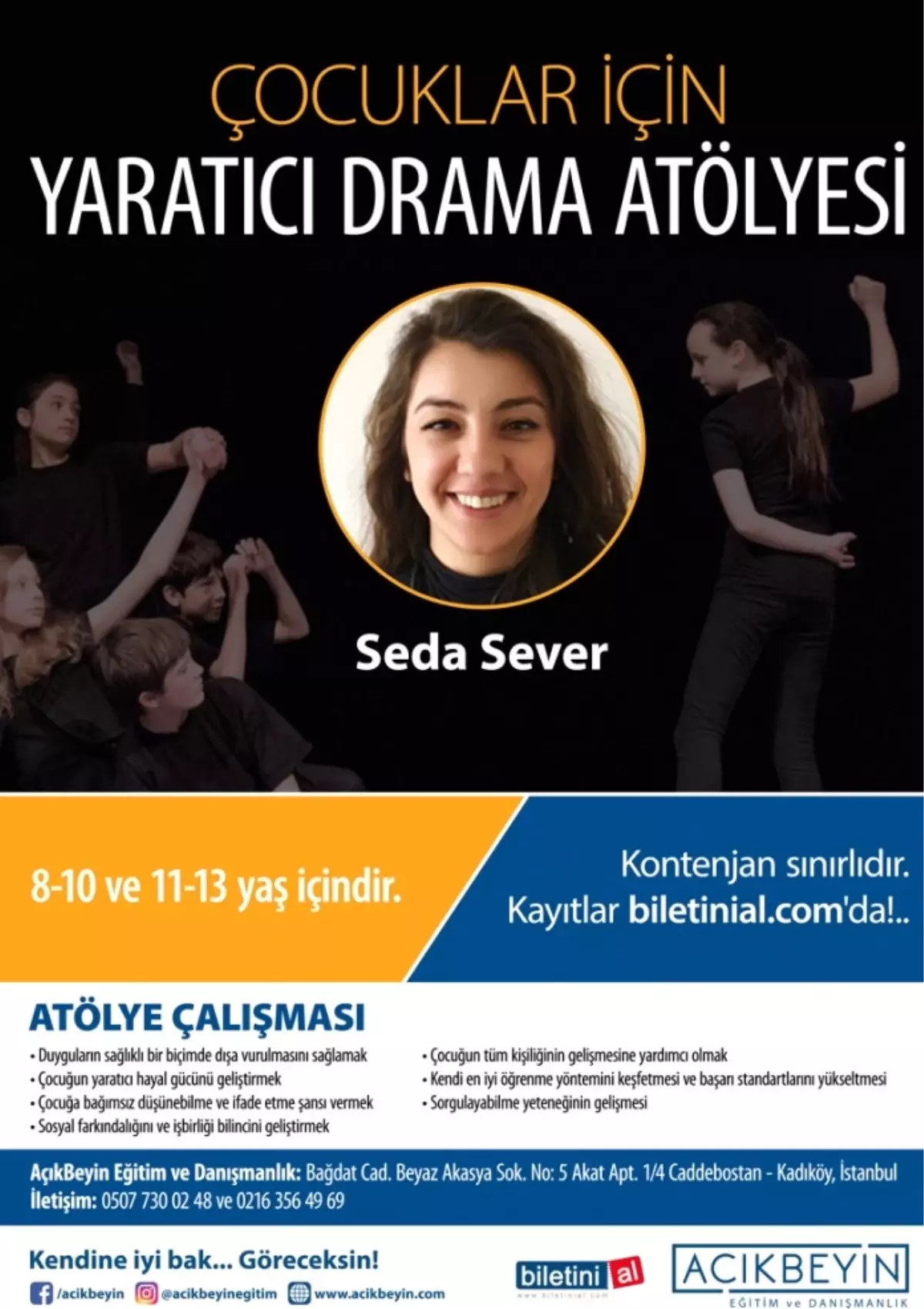 Çocuklar İçin Yaratıcı Drama Atölyesi