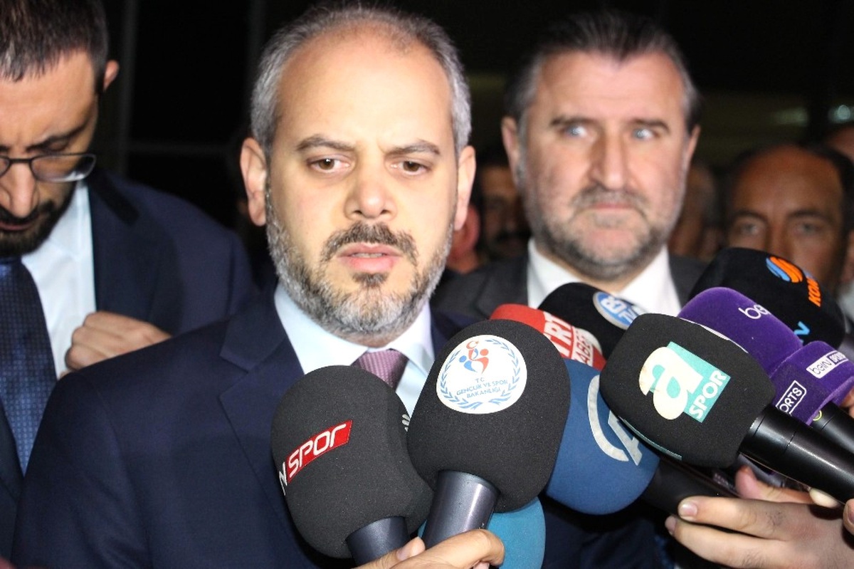 Gençlik ve Spor Bakanı Akif Çağatay Kılıç;