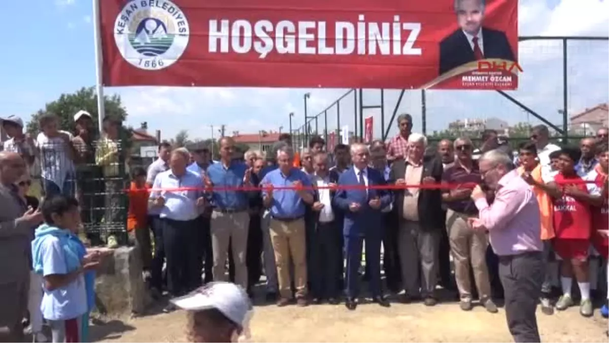 Keşan Semt Sahası Açılışında Çocukların Gözü Önünde Kurban Kesilmesine Tepki