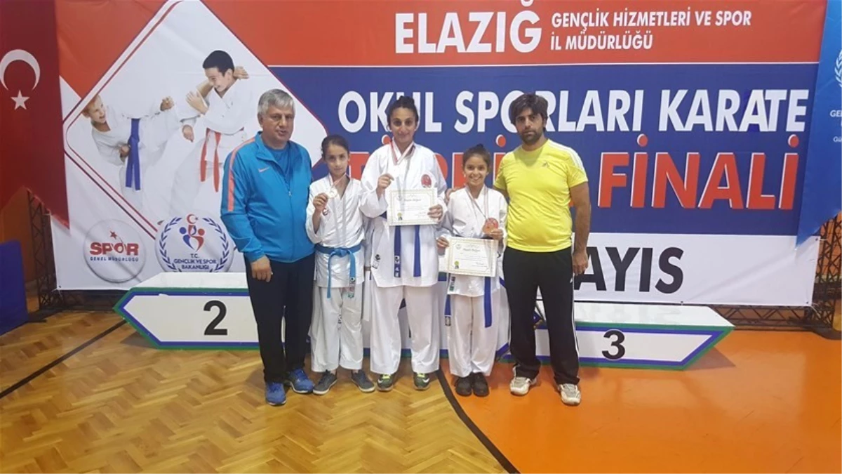 Malatyalı Karateciler 1 Altın 2 Gümüş Kazandı