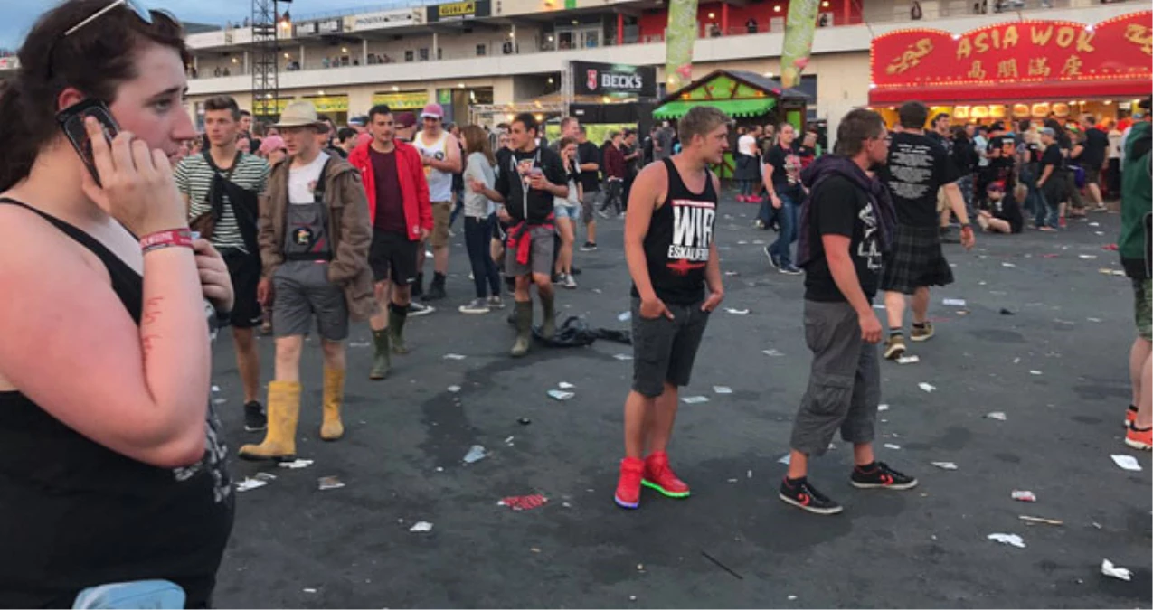 Almanya\'da Müzik Festivali Rock am Ring, Terör Tehdidi Nedeniyle Durduruldu