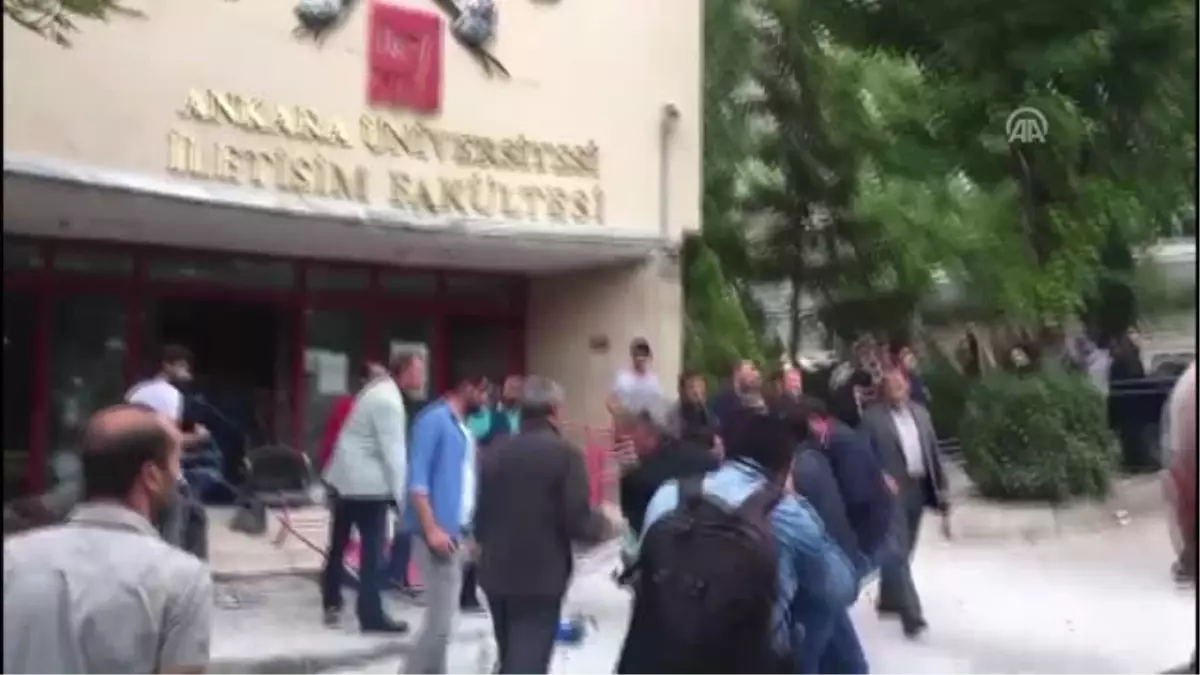 Ankara Üniversitesinde Kavga