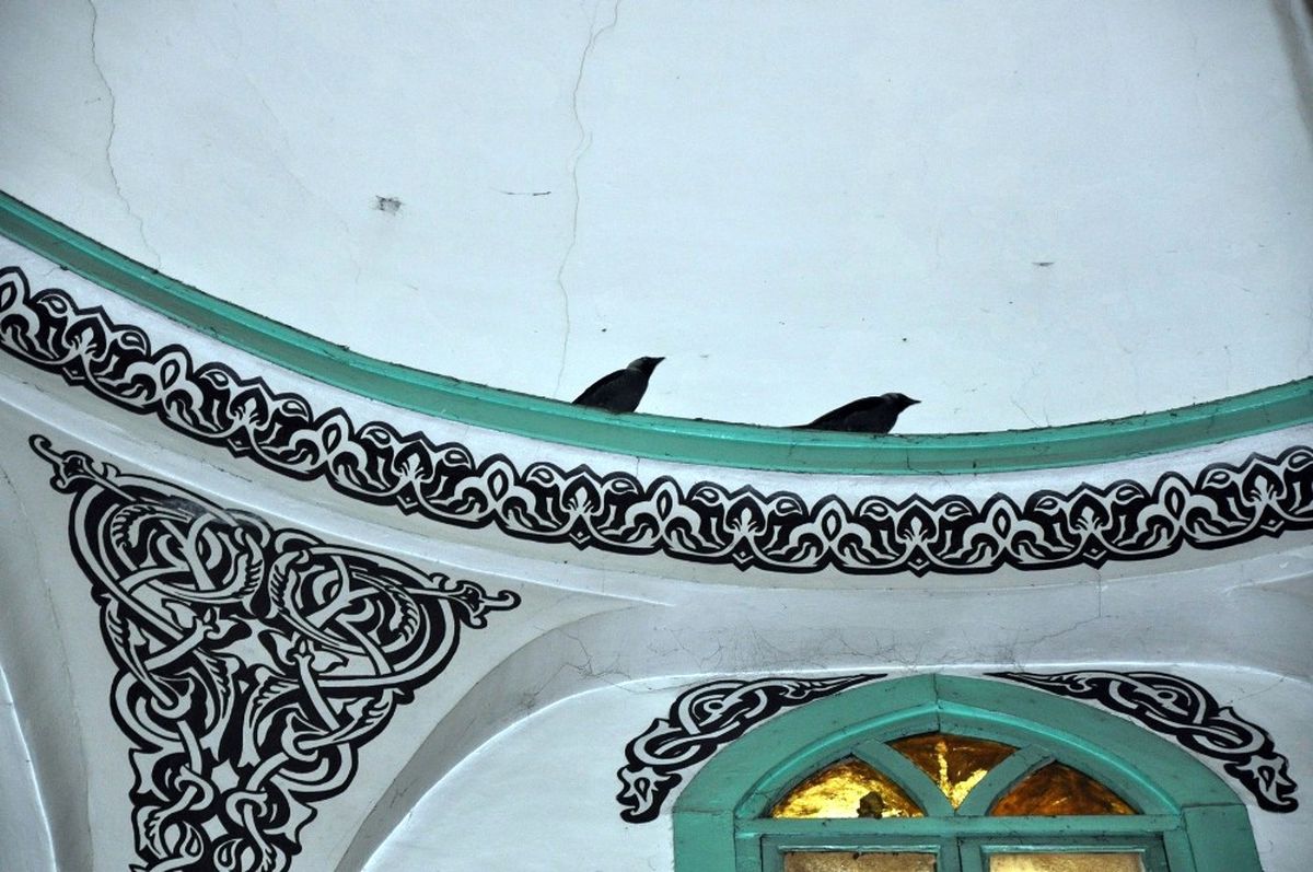 Camiye Giren Yavru Kargaları İtfaiye Ekipleri Çıkardı