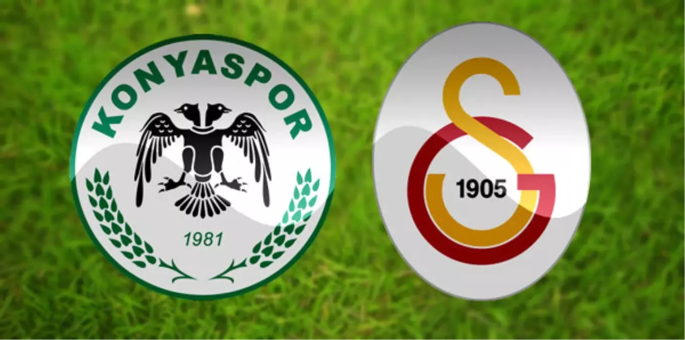 Galatasaray ile Atiker Konyaspor 32. Randevuda