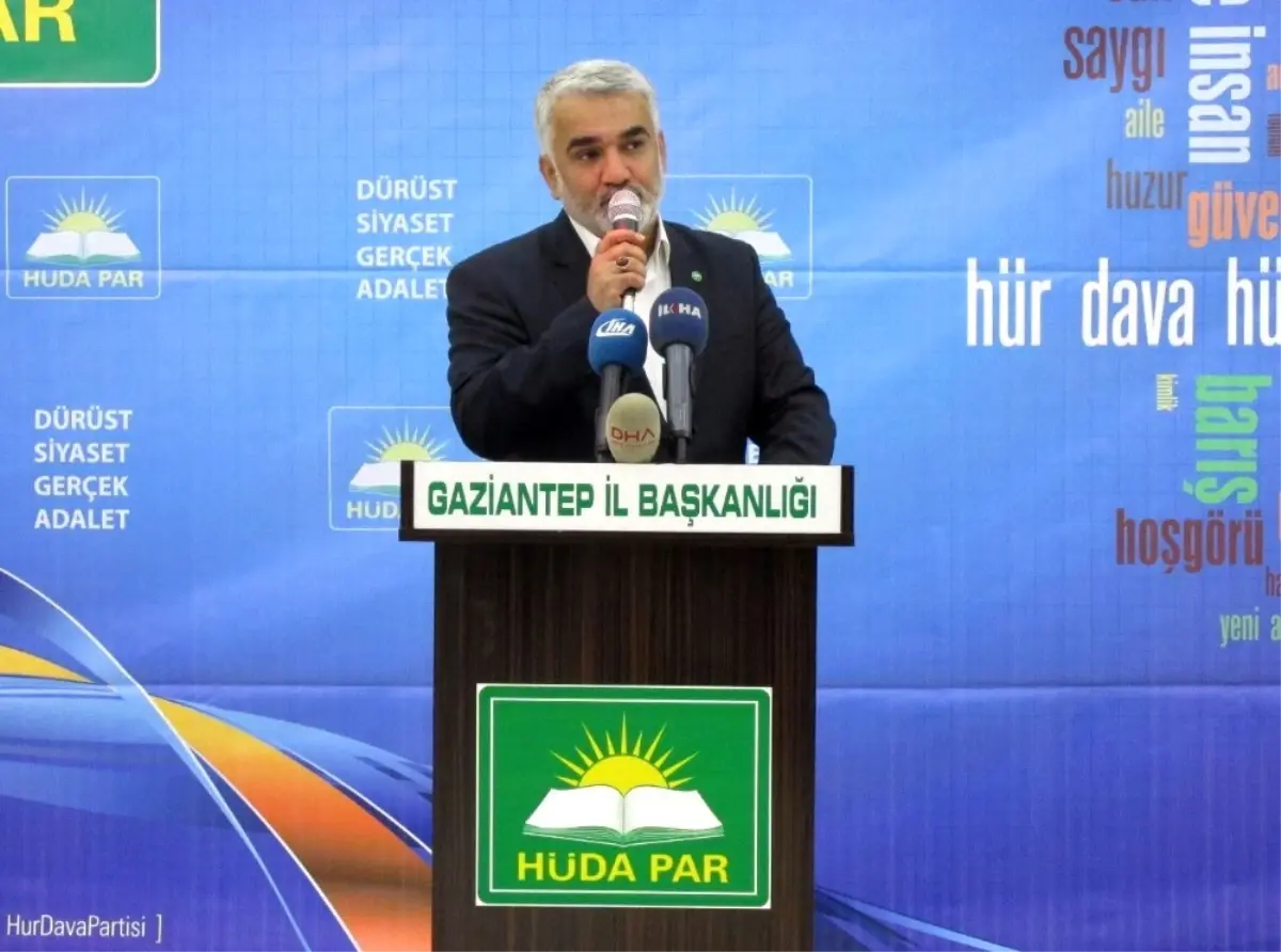 Hüda Par Genel Başkanı Yapıcıoğlu: "Zulüm Altında İnleyen Mazlumların Sesi Arş-ı Ala\'yı Titretiyor""