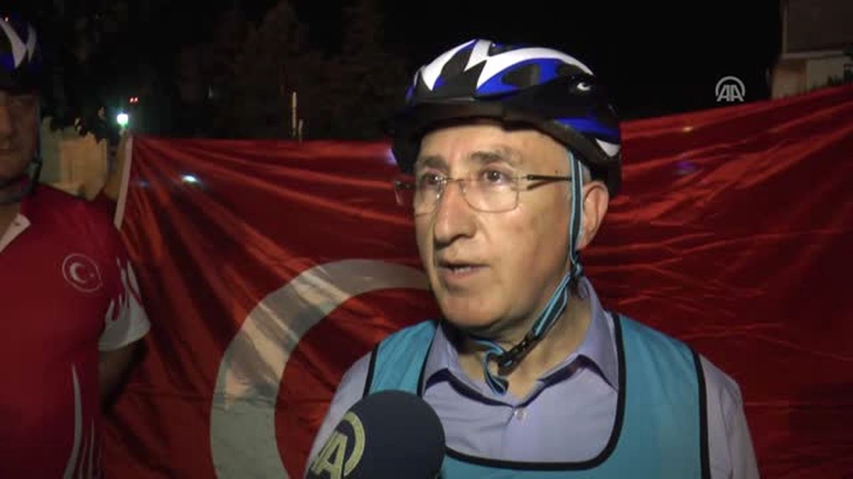 Pedallar Şırnak\'ta Şehit Düşen Askerler İçin Çevrildi