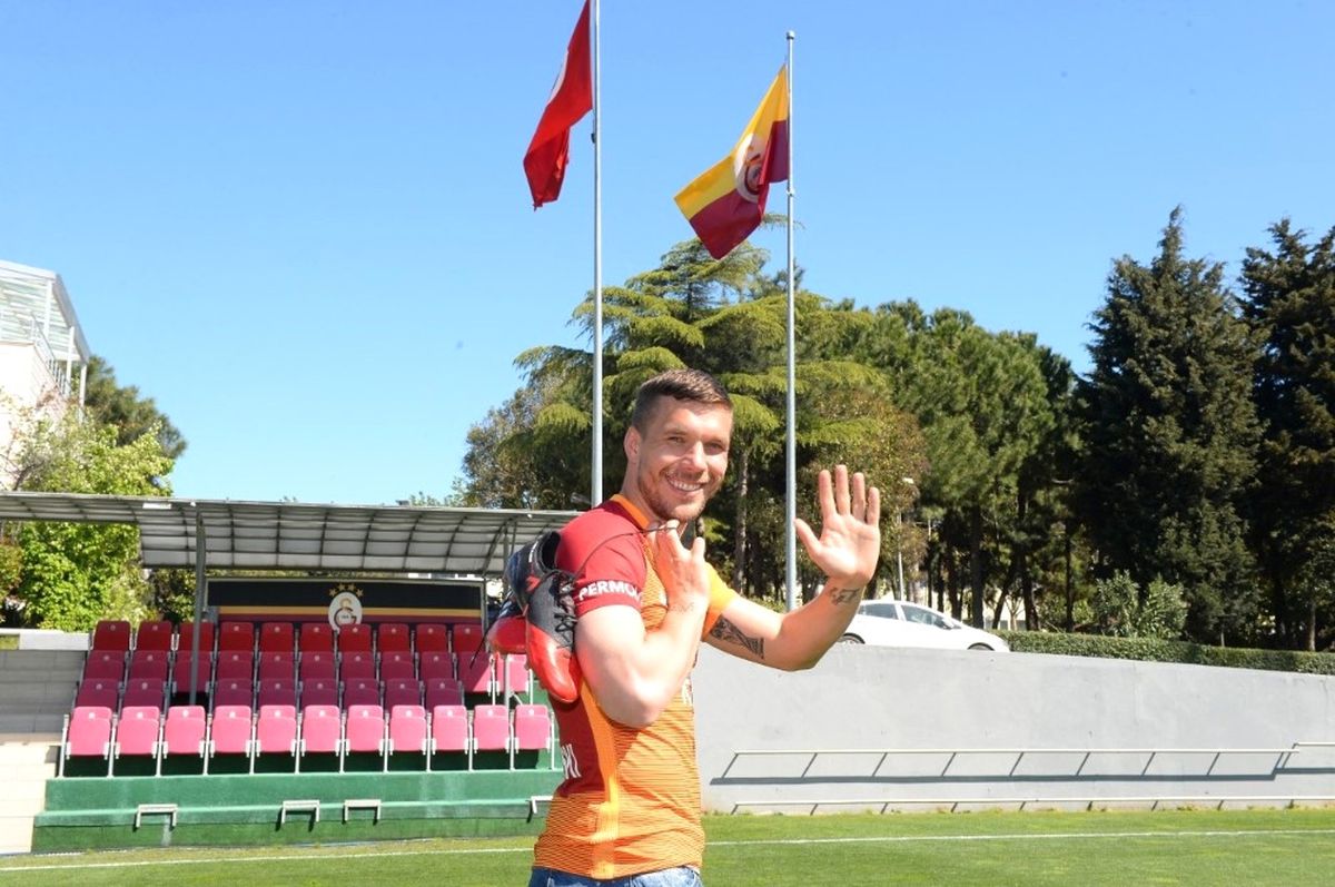 Podolski, Galatasaray\'da Son Maçına Çıkıyor