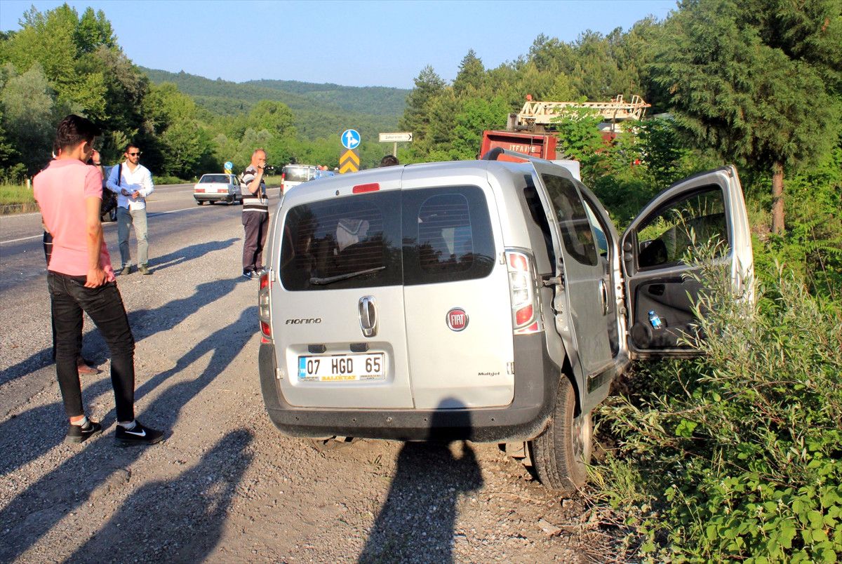 Zonguldak\'ta Trafik Kazası: 1 Yaralı