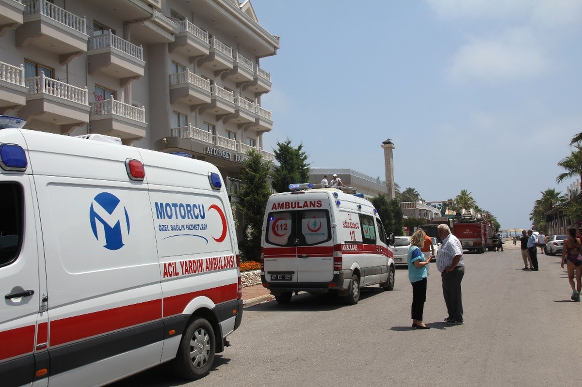 5 Yıldızlı Otelin Hamamında Yangın Paniği