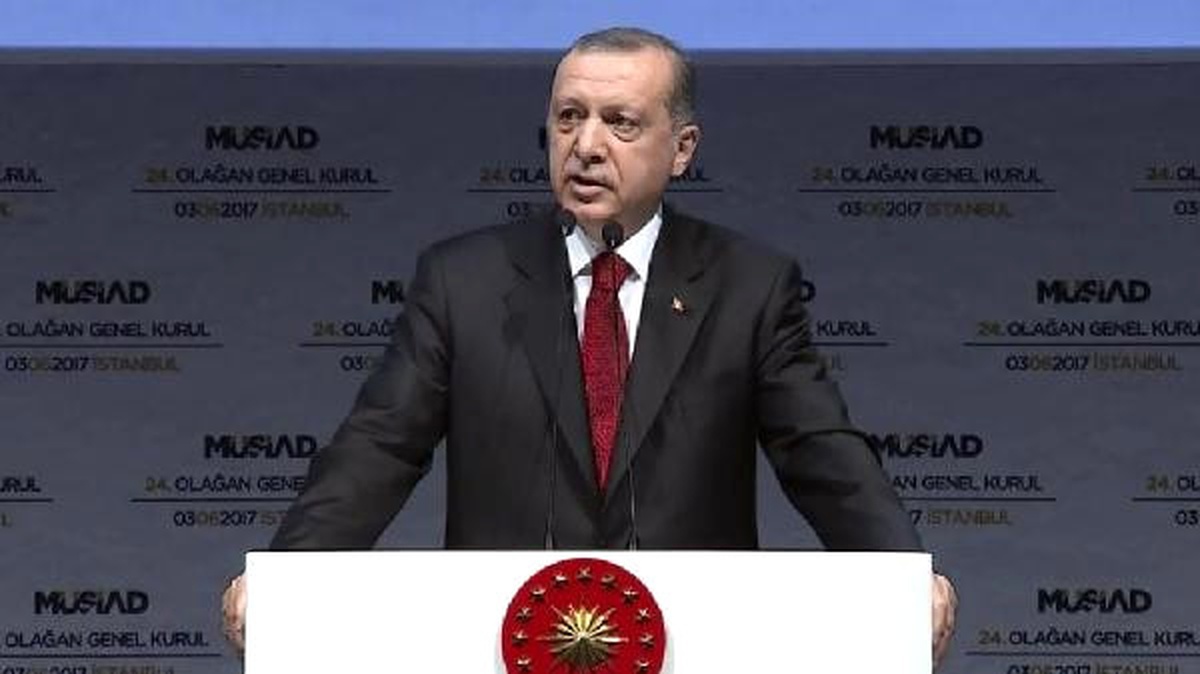 (Aktüel Görüntülerle Geniş Haber) Erdoğan Müsiad Genel Kurulunda Konuştu