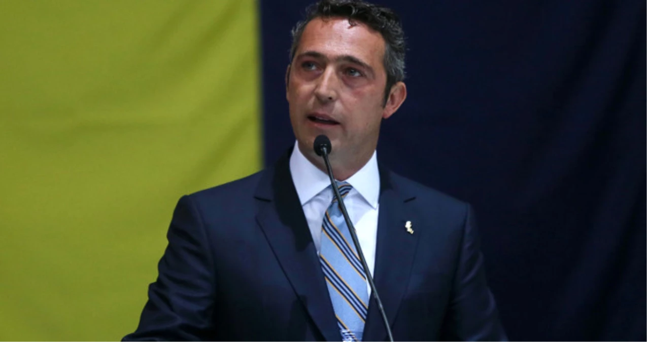 Ali Koç, Fenerbahçe\'nin 2018\'de Yapılacak Olan Olağan Genel Kurulunda Başkanlığa Aday Olduğunu...