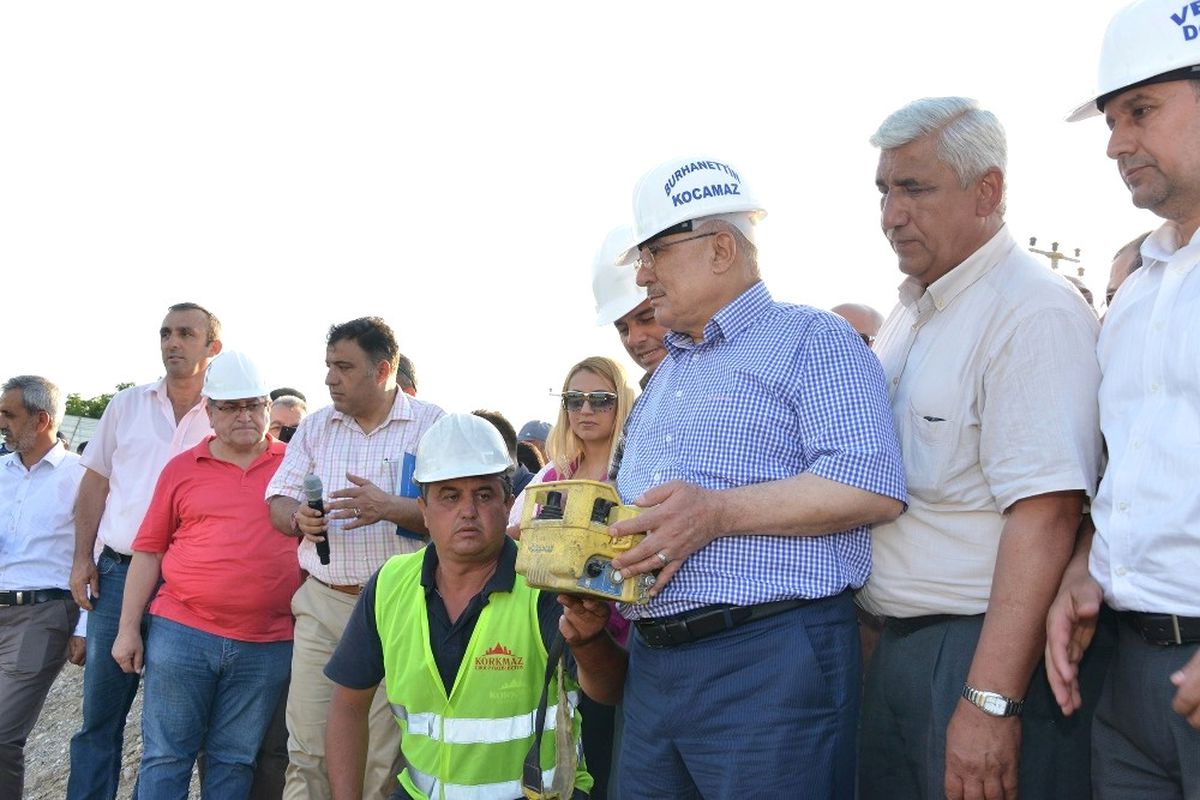 Anamur Otogarının Temeli Atıldı