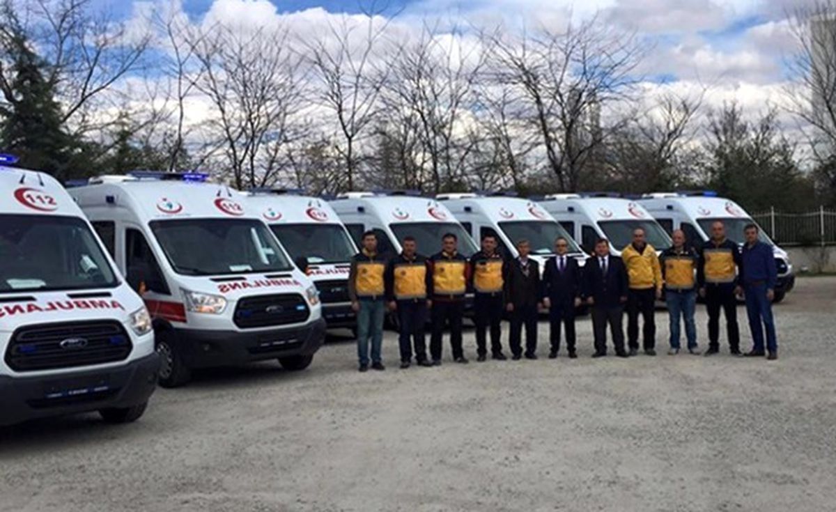 Çanakkale\'ye 5 Yeni Ambulans