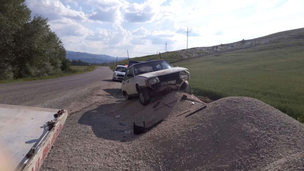Çorum\'da Trafik Kazası: 1 Yaralı