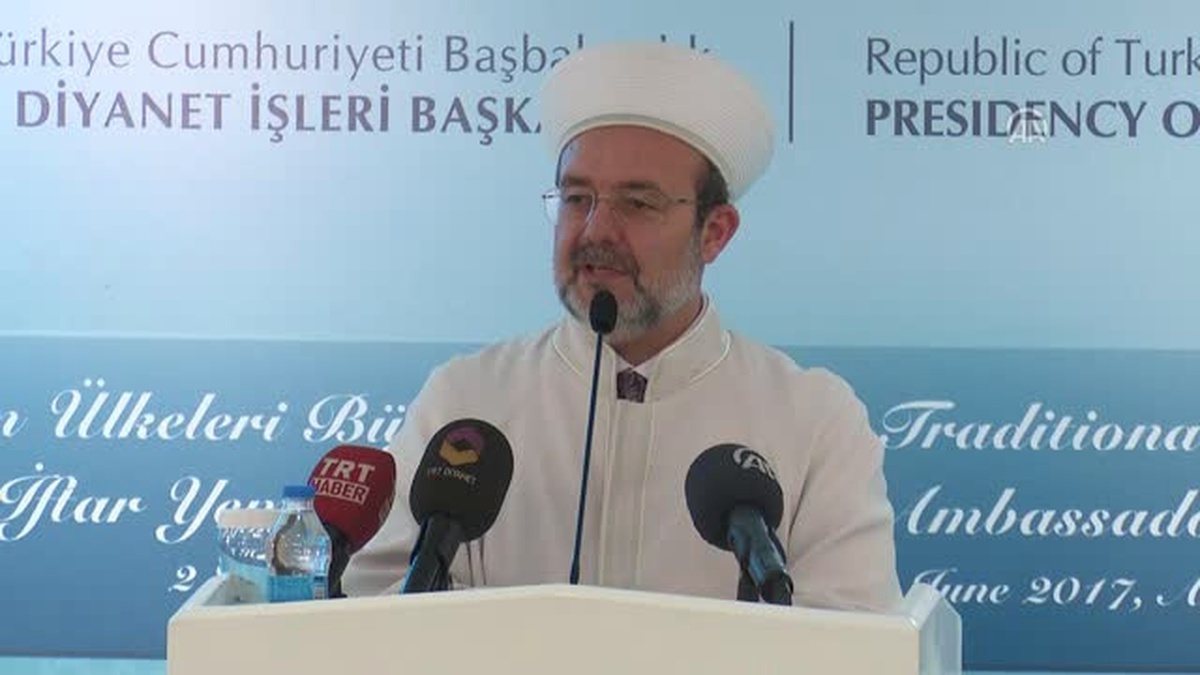 Diyanet İşleri Başkanı Görmez Açıklaması