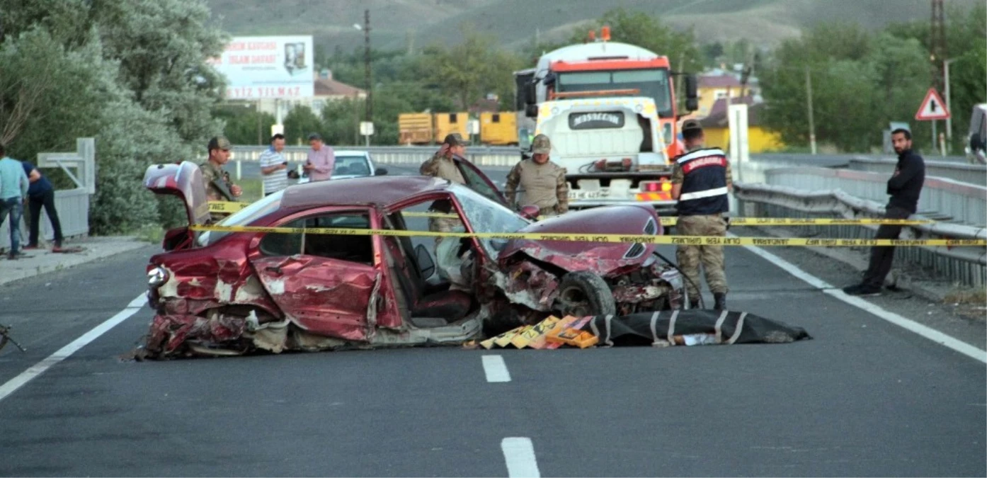 Elazığ\'da Trafik Kazası: 1 Ölü, 2 Yaralı