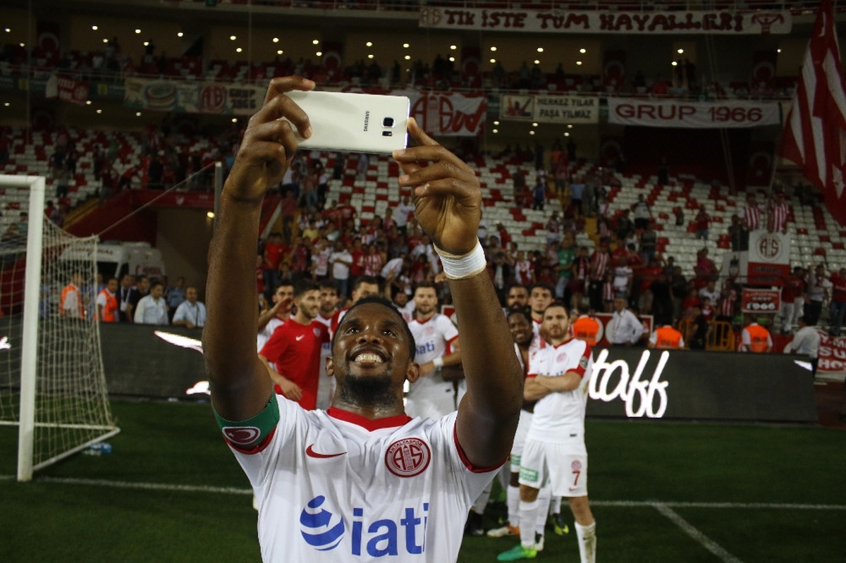Eto\'o, Antalyaspor\'u Sırtladı
