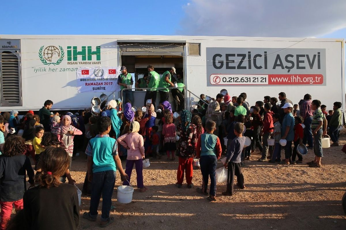 İhh\'dan Suriye\'de Her Gün 50 Bin Kişiye İftar